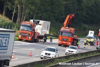 Bergearbeiten an der Unfallstelle Bergearbeiten an der Unfallstelle