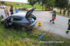 Unfallstelle in Aistersheim Unfallstelle in Aistersheim