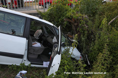 Unfallstelle in Scharten Unfallstelle in Scharten