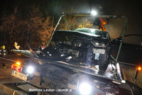 Abtransport des Unfallwagens Abtransport des Unfallwagens