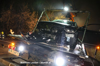 Abtransport des Unfallwagens Abtransport des Unfallwagens