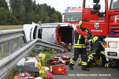 Unfallstelle auf der A8 Unfallstelle auf der A8
