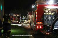 Feuerwehr am Einsatzort Feuerwehr am Einsatzort