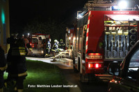 Feuerwehr am Einsatzort Feuerwehr am Einsatzort
