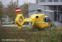 Notarzthubschrauber am Unfallort Notarzthubschrauber am Unfallort