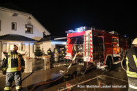 Feuerwehr am Einsatzort Feuerwehr am Einsatzort