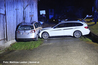 Unfallstelle in Pennewang Unfallstelle in Pennewang