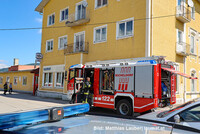Feuerwehr am Brandort Feuerwehr am Brandort