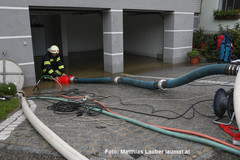 Einsätze der Feuerwehren wegen Überflutungen Einsätze der Feuerwehren wegen Überflutungen