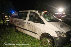 der verunglückte Discobus in Hartkirchen der verunglückte Discobus in Hartkirchen