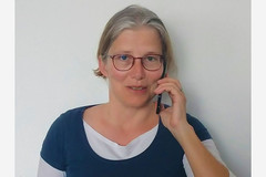 Maria Ecker-Angerer, Organisatorin von „Lass uns telefonieren!“ Maria Ecker-Angerer, Organisatorin von „Lass uns telefonieren!“