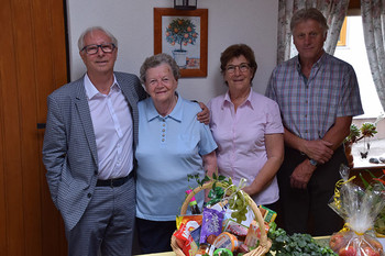Frau Hildegard Maurer und Bürgermeister Günther Kellnreitner Frau Hildegard Maurer und Bürgermeister Günther Kellnreitner