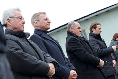 Landeshauptmann Mag. Thomas Stelzer bei der Gedenkfeier im ehem. KZ Mauthausen Landeshauptmann Mag. Thomas Stelzer bei der Gedenkfeier im ehem. KZ Mauthausen