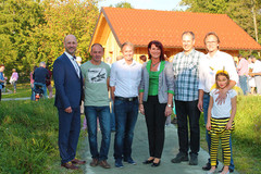 Geschäftsführer Urlaubsregion Vitalwelt Mag. Philipp Haas, Herbert Leeb, Ing. Alexander Greifeneder, Sabine Binder, Heinrich Obermayr, Bürgermeister Dieter Lang. Geschäftsführer Urlaubsregion Vitalwelt Mag. Philipp Haas, Herbert Leeb, Ing. Alexander Greifeneder, Sabine Binder, Heinrich Obermayr, Bürgermeister Dieter Lang.