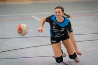 Ines Lugerbauer bei der Abwehr Ines Lugerbauer bei der Abwehr