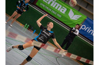 Ines Lugerbauer im Angriff Ines Lugerbauer im Angriff