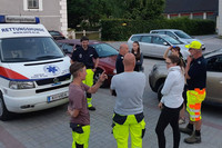 Rettungshundebrigade bei Einsatzübung in Spital am Pyhrn Rettungshundebrigade bei Einsatzübung in Spital am Pyhrn