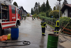 Ausgedehnter Öleinsatz in Altmünster Ausgedehnter Öleinsatz in Altmünster