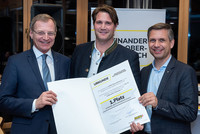 Landeshauptmann Stelzer, Andreas Geppert, ÖVP-Landesgeschäftsführer Wolfgang Hattmannsdorfer Landeshauptmann Stelzer, Andreas Geppert, ÖVP-Landesgeschäftsführer Wolfgang Hattmannsdorfer