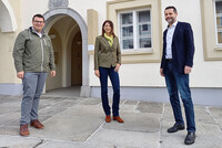 Vlnr: StR Roland Straußberger, StR Bettina Stallinger, Bgm. Andreas Lindorfer Vlnr: StR Roland Straußberger, StR Bettina Stallinger, Bgm. Andreas Lindorfer