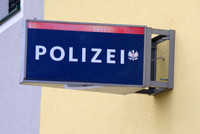 Polizeischild Polizeischild