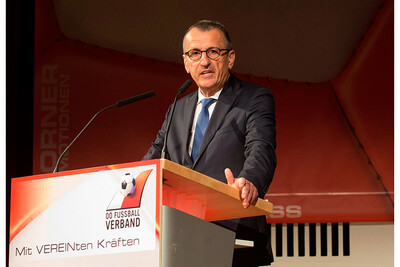 Gerhard Götschhofer, Präsident OÖ FUSSBALLVERBAND