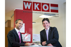 Siegfried Pramhas und Klaus Aitzetmüller (WKO Kirchdorf) Siegfried Pramhas und Klaus Aitzetmüller (WKO Kirchdorf)