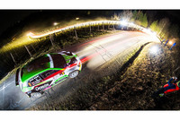 spektakuläre Nachtaufnahme bei der Rebenland-Rallye 2019 spektakuläre Nachtaufnahme bei der Rebenland-Rallye 2019