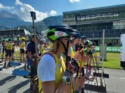 Biathleten am Start Biathleten am Start