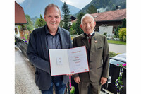 Bernhard Riedler mit Josef Schluckner Bernhard Riedler mit Josef Schluckner