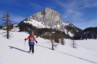 Mit Schneeschuhen über die Wurzeralm Mit Schneeschuhen über die Wurzeralm