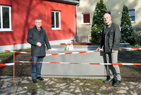 Bürgermeister Ing. Rudolf Scharinger (links) und Direktor Andreas Hotea-Mayrhofer, M.Ed. (rechts) Bürgermeister Ing. Rudolf Scharinger (links) und Direktor Andreas Hotea-Mayrhofer, M.Ed. (rechts)