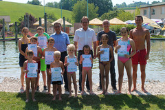 Gallspacher Kinder lernten mit Freude das Schwimmen Gallspacher Kinder lernten mit Freude das Schwimmen
