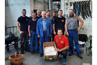 Bürgermeisterkandidat Vize. Bgm. Kurt Pawluk zu Besuch im Sensenwerk von Roßleithen Bürgermeisterkandidat Vize. Bgm. Kurt Pawluk zu Besuch im Sensenwerk von Roßleithen
