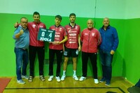 Die erfolgreiche Mannschaft der Welser in Oberwart Die erfolgreiche Mannschaft der Welser in Oberwart