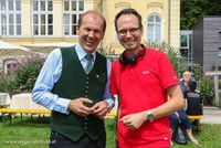 Betriebsleiter Leopold Döcker mit Moderator Günter Madlberger Betriebsleiter Leopold Döcker mit Moderator Günter Madlberger