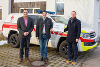 Ing. Egon Graßegger und Ing. Mag. (FH) Peter Graßegger (RE/MAX) sowie Alexander Kaineder, MSc (Rotes Kreuz) Ing. Egon Graßegger und Ing. Mag. (FH) Peter Graßegger (RE/MAX) sowie Alexander Kaineder, MSc (Rotes Kreuz)