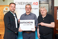 1000 Euro aus dem Tarockturnier für das ARCUS Sozialnetzwerk 1000 Euro aus dem Tarockturnier für das ARCUS Sozialnetzwerk