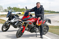 LR Steinkellner bei einem Motorradfahrsicherheitstraining LR Steinkellner bei einem Motorradfahrsicherheitstraining