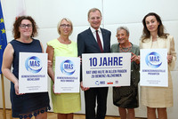 Landeshauptmann Stelzer gratuliert MAS Alzheimerhilfe Landeshauptmann Stelzer gratuliert MAS Alzheimerhilfe