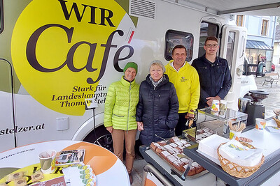 Stelzer-Cafe-Truck macht Station in Windischgarsten