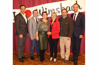 Bezirksparteiobmann NR Klaus Lindinger (re.) gratulierte dem Gemeindeparteiobmann und seinen vier Stellvertretern Bezirksparteiobmann NR Klaus Lindinger (re.) gratulierte dem Gemeindeparteiobmann und seinen vier Stellvertretern