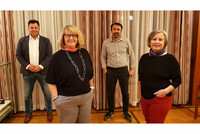 v.l.n.r.: Thomas Bloderer, Vera Pramberger, Boro Lovric, Bettina Lancaster v.l.n.r.: Thomas Bloderer, Vera Pramberger, Boro Lovric, Bettina Lancaster