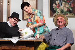 Leopold Riedl, Hermine Schaumberger und Johann Hundsberger Leopold Riedl, Hermine Schaumberger und Johann Hundsberger