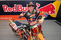 Tom Vialle auf seiner KTM 250 SX-F Tom Vialle auf seiner KTM 250 SX-F