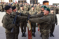 Treuegelöbnis auf die Standarte des Panzergrenadierbataillons 13. Treuegelöbnis auf die Standarte des Panzergrenadierbataillons 13.