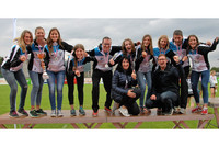 Vizemeister-Team mit Obfrau Romana Edlinger und Sektionsleiter Christoph Würzlhuber Vizemeister-Team mit Obfrau Romana Edlinger und Sektionsleiter Christoph Würzlhuber