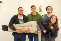 vlnr.: Gnadlinger Clemens: Vereinsobmann, Christian Lindenbauer: Obmann Stellvertreter, Fabian Gnadlinger: Kassier, Tanja Karlsberger vlnr.: Gnadlinger Clemens: Vereinsobmann, Christian Lindenbauer: Obmann Stellvertreter, Fabian Gnadlinger: Kassier, Tanja Karlsberger