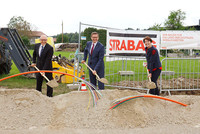 LR Markus Achleitner beim Spatenstich in Tarsdorf LR Markus Achleitner beim Spatenstich in Tarsdorf
