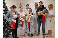 Gleich vier Weihnachtsbabys brachte das Christkind im LKH Kirchdorf Gleich vier Weihnachtsbabys brachte das Christkind im LKH Kirchdorf